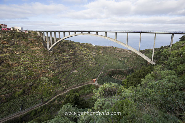 Puente de Los Tilos, La Palma, Spanien