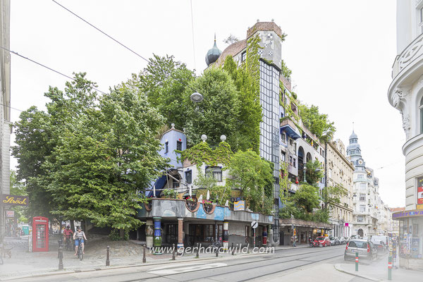 Hundertwasserhaus, Wien, Österreich