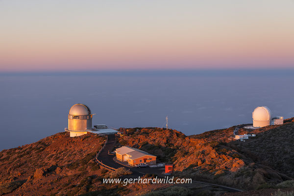Observatorium, La Palma, Spanien