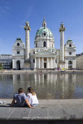 Karlskirche, Wien, Österreich