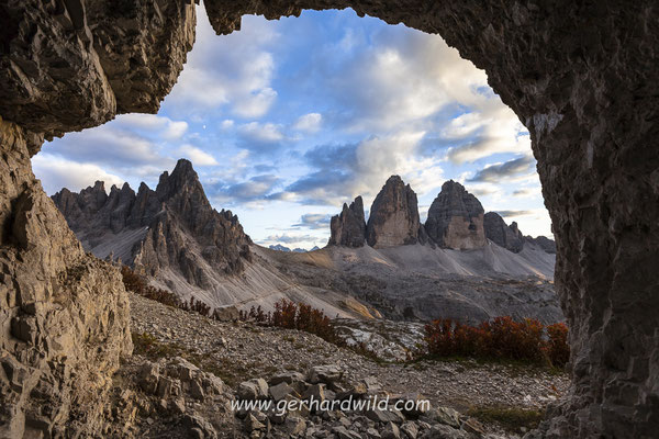 Paternkofel und Drei Zinnen, Italien
