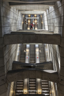 U-Bahn-Station, Wien, Österreich