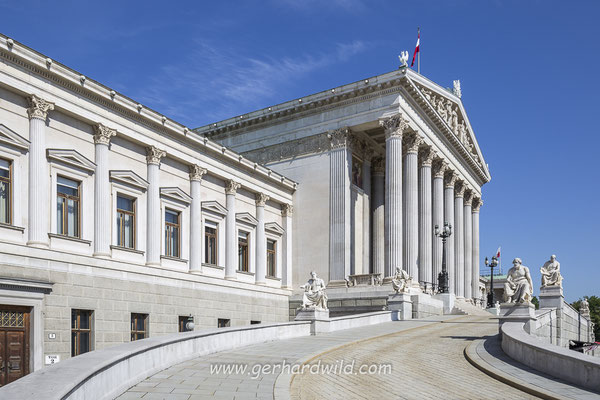 Parlament, Wien, Österreich
