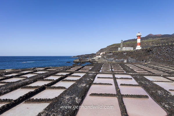 Salinen von Fuencaliente, La Palma, Spanien