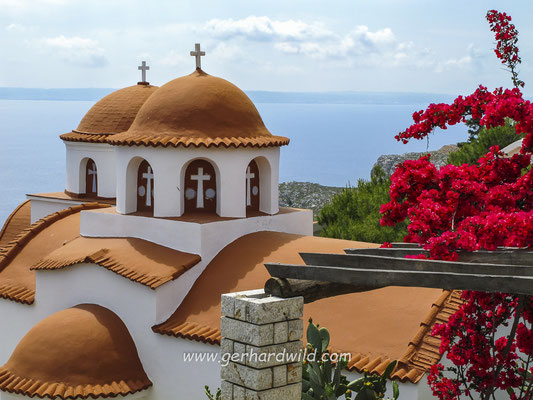 Kloster Agios Savvas auf Kalymnos, Griechenland