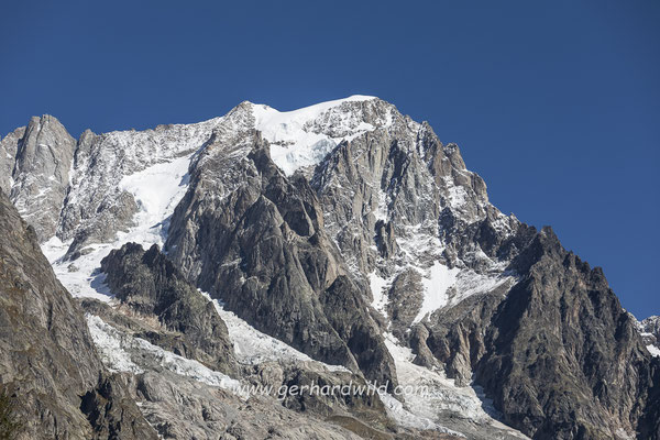 Grand Jorasses, Aostatal, Italien