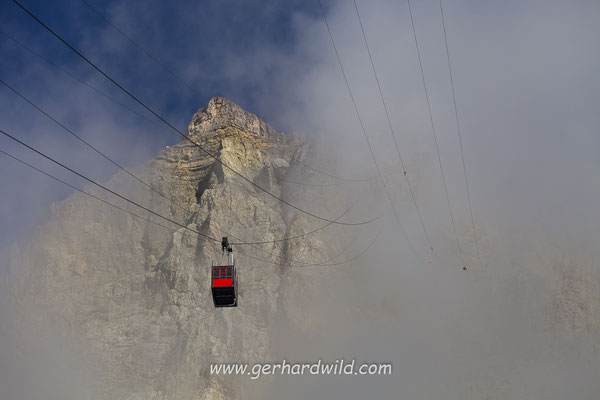 Seilbahn zum Lagazuoi, Italien