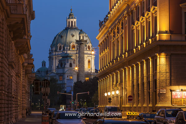 Karlskirche, Wien, Österreich