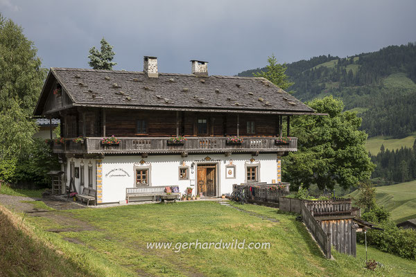 Bauernhaus im Lesachtal, Kärnten, Österreich