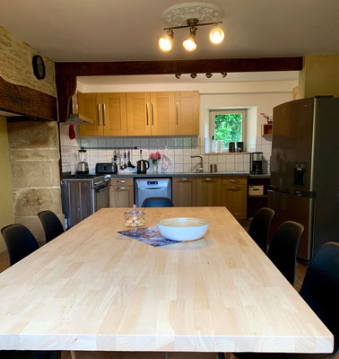 Domaine de la Licorne in french Black Perigord, Rouffignac cottage, dining room