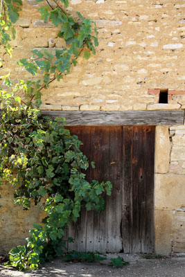 Domaine de la Licorne en Périgord Noir, détail porte