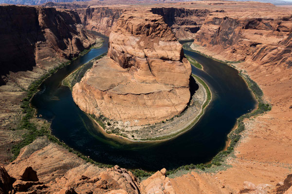 Blick auf den Horseshoe Bend (Grand Canyon)