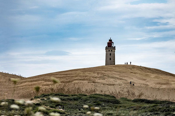 Wanderdüne, der Leuchtturm wurde versetzt
