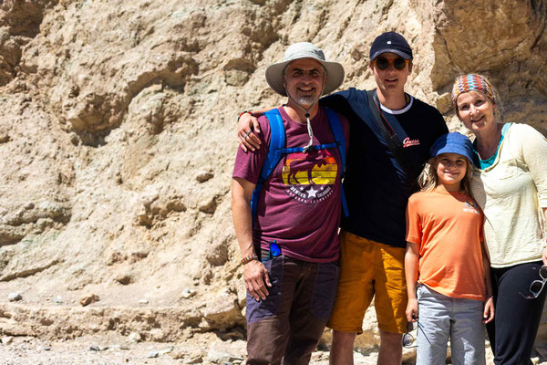 Wanderung im Golden Canyon