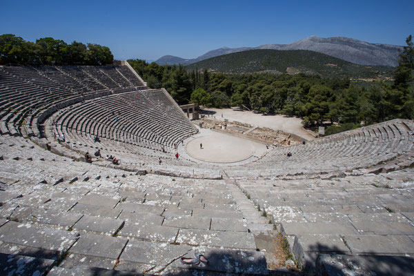 Das grosse Theater von Epidauros