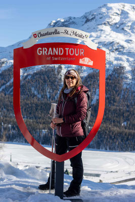 Zurück nach St. Moritz Dorf mit der Gondel