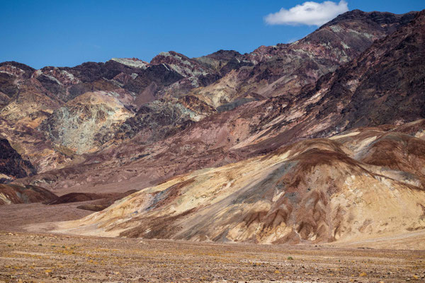Unerwartet: tolle Farben im Death valley