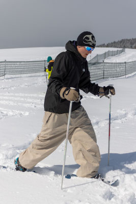 Letzte Schneeschuhtour der Saison in Raten