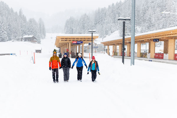 Iosifescus kommen aus Davos dazu