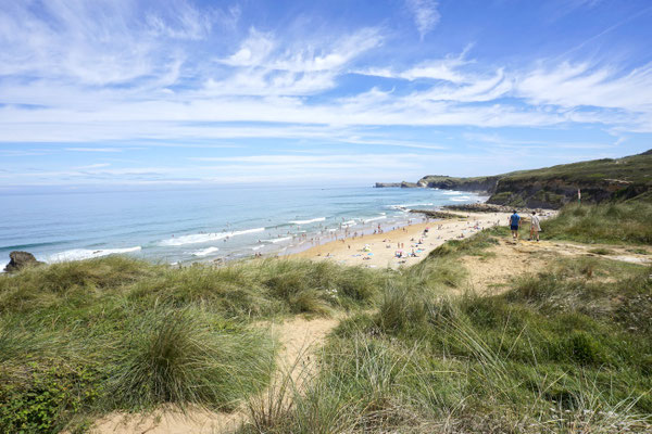 Baden und Surfen an der Playa de Canallave bei den Dunas de Liencres (Tour 4)