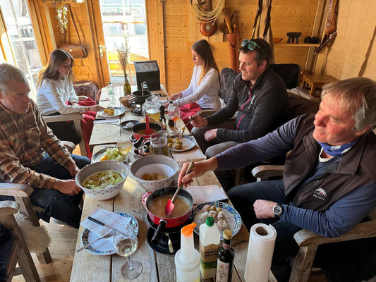 Übernachten und fein Essen