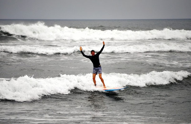 happy surfer
