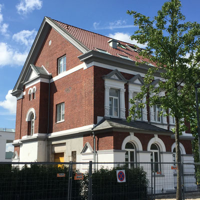 Fassade Klinker Fugen Stuck Löwenburg Meerbusch 