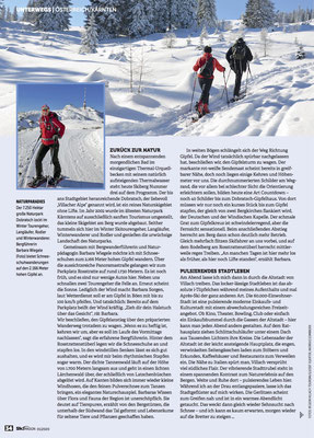 Schneeschuhwandern im Naturpark Dobratsch - Ski Magazin (Jänner 2020)