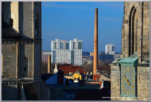 Alt und Neu- Blick vom Markt nach Neustadt