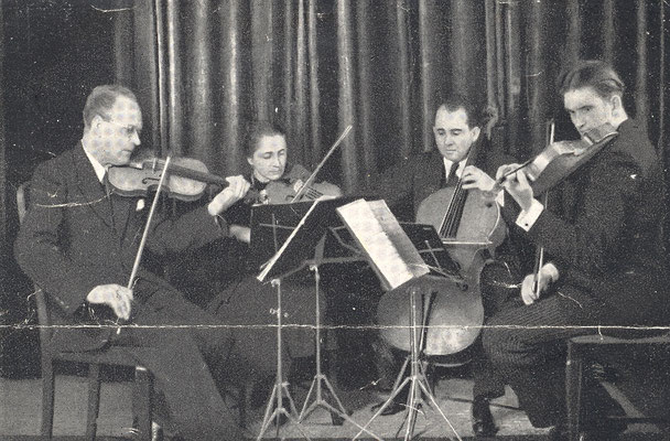 Mozarteum Quartett, Salzburg in der 1930er Jahren