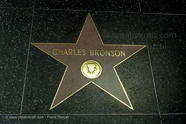 Solo Star of Charles Bronson, Walk of Fame, Hollywood Blvd, Hollywood, Los Angeles, California 90028, Aug 10, 1995