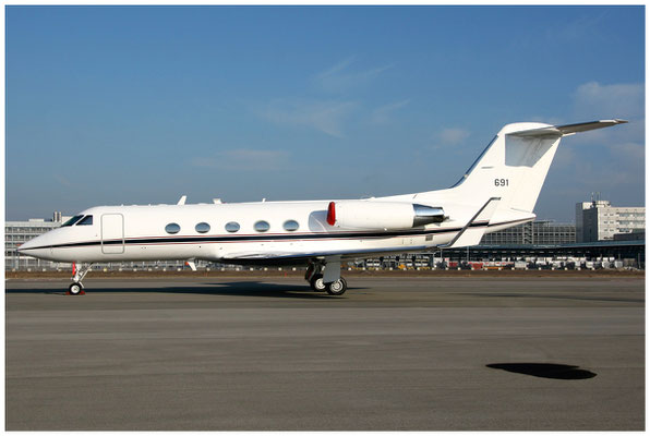 United States Marine Corps / Gulfstream C-20 D / 16-3691 / 10.02.2008 / © Martin Hackl