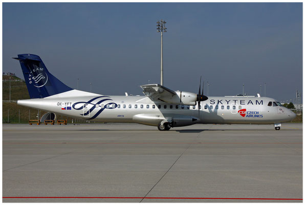 CSA Czech Airlines / ATR-72-200 / OK-YFT / 25.08.2013 / © Martin Hackl