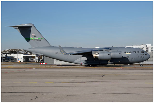 United States Air Force / Boeing C-17 A / 10-0218 / 13.02.2019 / © Martin Hackl