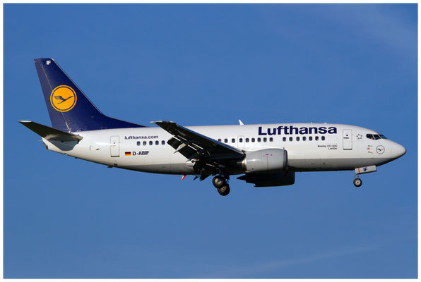 Lufthansa / Boeing 737-500 / D-ABIF / 24.09.2013 / © Berni Müller