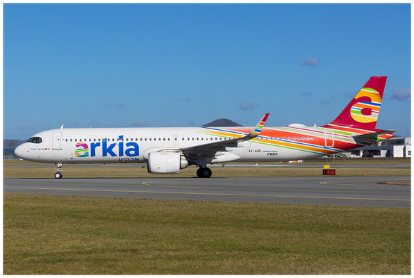 Arkia / Airbus A321NX / 4X-AGK / 12.02.2022 / © Berni Müller