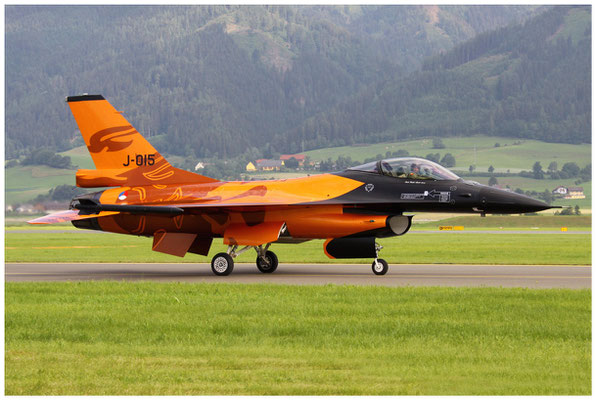 Netherlands - Air Force / General Dynamics F-16AM Fighting Falcon / J-015 / 27.06.2009 / © Berni Müller