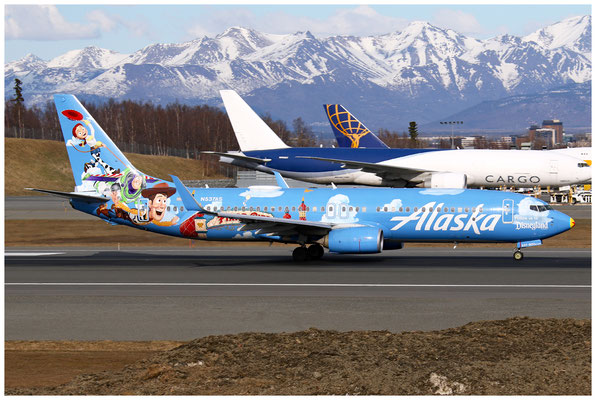 Alaska Airlines / Boeing 737-800 WL / N537AS / 25.04.2024 / © Martin Hackl