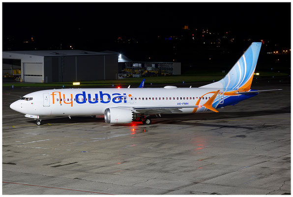 FlyDubai / Boeing 737-8 MAX / A6-FMH / 31.07.2021 / © Berni Müller
