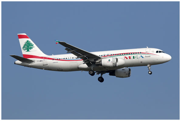Middle East Airlines / Airbus A320-200 / T7-MRA / 04.04.2017 / © Martin Hackl