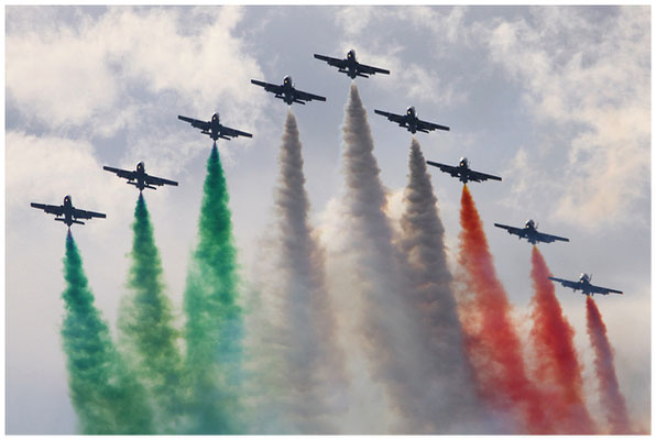 Frecce Tricolori / Aermacchi MB-339PAN / 01.07.2011 / © Berni Müller
