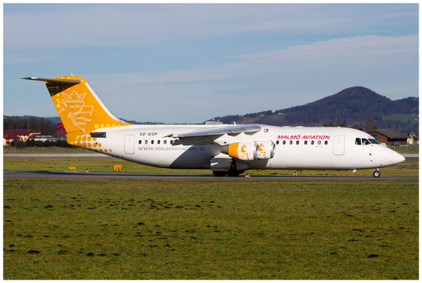 Malmo Aviation / Avro RJ100 / SE-DSP / 10.01.2015 / © Berni Müller