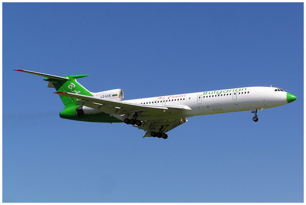 Bulgarian Air Charter / Tupolev Tu-154M / LZ-LCX / 10.09.2004 / © Berni Müller