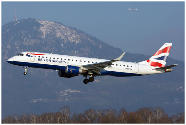BA CityFlyer / Embraer ERJ-190 / G-LCYM /  04.03.2023 / © Berni Müller