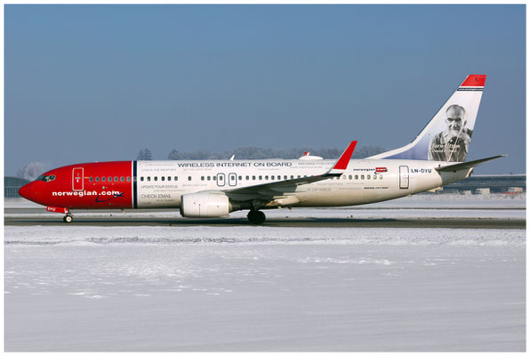 Norwegian Air Shuttle / Boeing 737-800WL / LN-DYU / 21.01.2017 / © Berni Müller