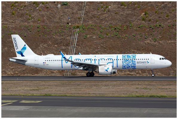 Azores Airlines / Airbus A321N / CS-TSH / 17.09.2019 / © Berni Müller