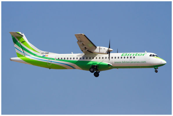 Binter Canarias / ATR 72-200 / EC-GRP / 15.08.2013 / © Berni Müller