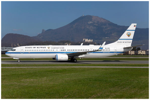State of Kuwait / Boeing 737-900ER(WL) / 9K-GCC / 06.04.2019 / © Berni Müller