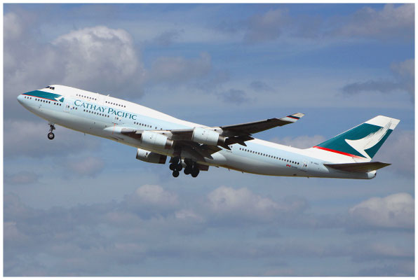 Cathay Pacific / Boeing 747-400 / B-HOS / 02.05.2009 / © Berni Müller
