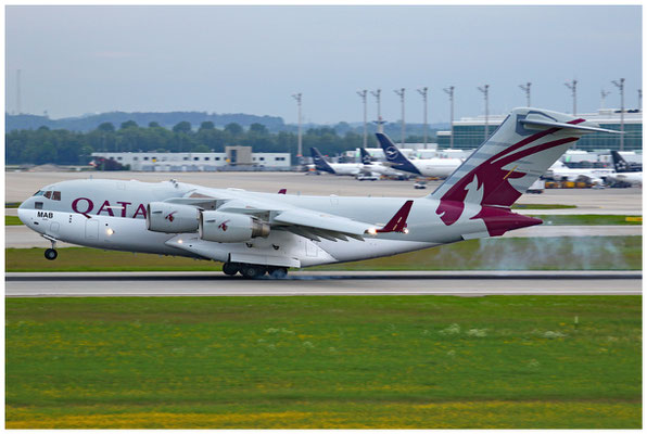 Qatar Emiri Air Force / Boeing C-17 A / A7-MAB / 17.05.2022 / © Martin Hackl